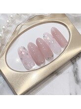 ネイルポット(Nail Pot)/キラキラ桜ホロ　ネイル