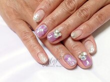 ネイルサロン ビューティーマジック 川口店/ ラメグラデネイル