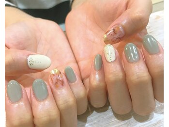 ドレス ネイルアンドアイラッシュ 梅田(Dress)/【Dress 梅田】ニュアンスネイル