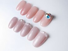 モアニヒロオ 広尾駅前店(MOANI Hiroo)/マオジェル×ストーンで美爪に