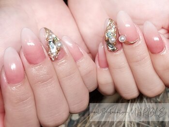 ネイルアンドリラクゼーション マーブル(MARBLE)/持ち込みネイル¥7,700