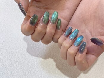 オーク 戸塚(OAK)/ブルーグリーン マグネット