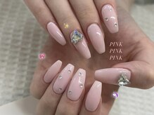 リン 恵比寿(RiN.)/ベビーピンクネイル　akane