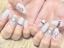 エスニック風ネイル