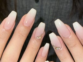 ホワイトグラデーション