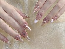 ベストネイル 池袋東口店(Best Nail)/フレンチ持ち込みデザイン