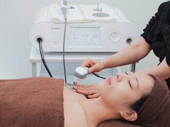 ノアリラクゼーション 難波の写真/【モデルさんも多数ご来店する大人気インディバ専門店★心斎橋】熟練の技でドレス映えするお姿に♪