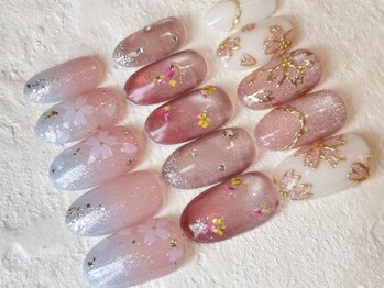 アンジュ(Ange)の写真/【季節限定デザイン】や【トレンドに合わせたデザイン】が毎月入れ替わるので楽しみながら通える★