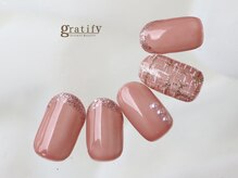 グラティフィー 梅田店(gratify)/ ちゅるんピンク×ツイード