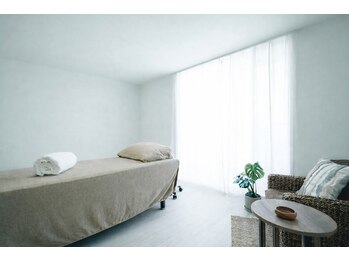 フレームストレッチ 銀座(FRAME stretch)の写真/完全予約制・完全個室のプライベートサロン周りを気にせず、ゆったり身体と向き合う時間を。