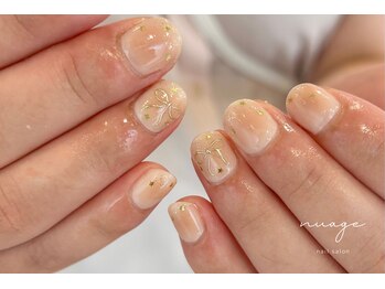 ニュアージュ(nuage)の写真/【初めての方におすすめ】プロが一緒に悩んでくれるから初めてでも◎スタッフおすすめデザイン￥6000～