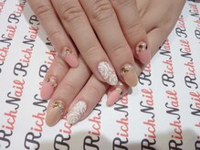 ネイル リッチ(Nail Rich)/薔薇アート