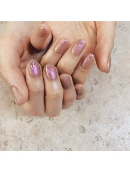 プライズアイリス アイラッシュ 池袋東口店(prize Iris eyelash)/秋マットネイル 【池袋】