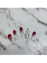 カシェット(Cachette)/ラメグラデーション×ドット