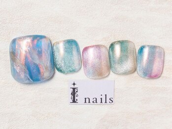 アイネイルズ 池袋店(I-nails)/サマーマグネットニュアンス