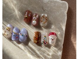 クリスマスネイル