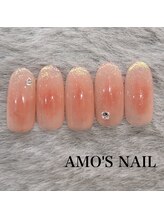 アモズネイル さっぽろ東急百貨店(AMO'S NAIL)/11000円デザイン