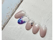 ネイルサロン アージュ(Nail Salon A jyu)/紫陽花ネイル