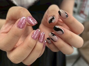 リット バイ セブンルックス 大宮東口店(Lit by 7LOOKS)/90分アート/8000/持ち込み