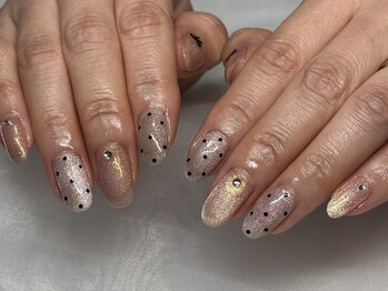 ネイルビジョルノ つくばみどりの店(Nail Begiorno)/定額デザイン　ドットネイル