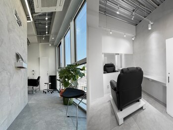 ブランクトーキョー 表参道本店(BLANK TOKYO)の写真/【半個室】メンズ専門のプライベート空間。周りを気にせずリラックスして眉ケアを[men's/メンズ眉/表参道]