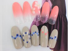 ネイルサロンセレーネ(Selene)/華やか☆シンプルポップデザイン