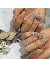 レイネイル アンド レイアイ 長嶺店(RAY NAIL & ray eye)/シンプルワンカラー