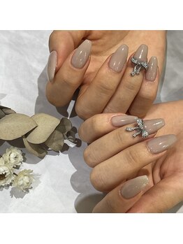 レイネイル アンド レイアイ 長嶺店(RAY NAIL & ray eye)/シンプルワンカラー