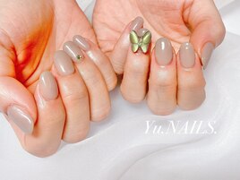 うる艶ワンカラー◎蝶々◎スワロ