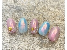 ベーシック ネイルウィザードアカデミー 麻布十番店(Basic×NailWizardAcademy)/8月【毎月厳選トレンド4種】