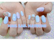 ネイルラボ ナツミ(NAIL LAB. NATSUMI)/ジェルワンカラー＋アート４本