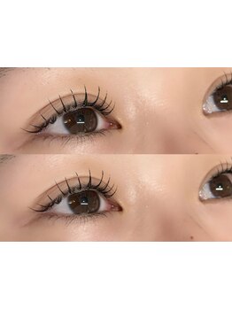 目の形にあったエクステ提案が得意