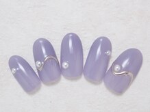 シックネイル(CHIC nail)/ミラー＆パールビジュー