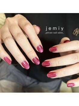 ジェミー(jemiy)/ボルドーマグネット