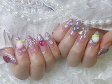 アビス(Abyss)/キラキラ個性派可愛いネイル