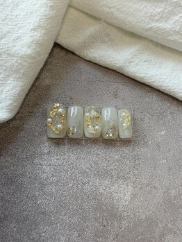 ラナネイル(Lana Nail)/9月ニュアンス定額デザイン