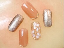 ベリー(berry)/定額B ¥6500手書きお花ミラー