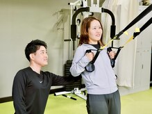 コアバランス スタジオ ファシーノ(FASCINO)の雰囲気（初心者にもおすすめ◎100種類のメニューがあるTRXトレーニング♪）