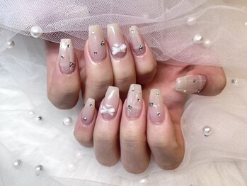 モカ 京橋(moca)/【Ayano】チェックネイル