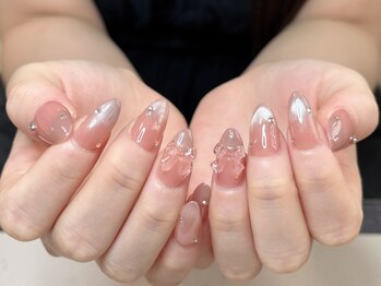 ウサギネイル 新大久保店(usagi nail)/マグネットフレンチ