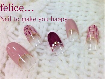 ネイルサロン フェリーチェ(felice)/【定額ネイル】¥7480