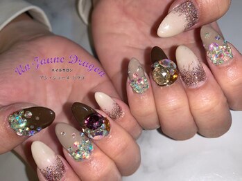 アン ジョーヌドラゴ/【自爪ネイル】フラッシュネイル