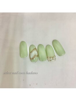 セレクトネイル ココ 秦野店(SELECT NAIL COCO)/ハートミラー