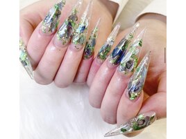 シェル埋め込みデザインスカルプ
