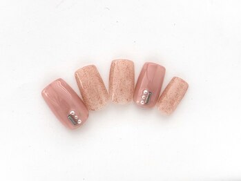 ヴィエント ネイル アイラッシュ サロン(Viento Nail Eyelash Salon)/スタッズパールライン初回￥6800