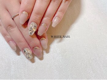 ホワイトネイル 武蔵小杉店(WHITE NAIL)/オフィスネイル/キラキラネイル