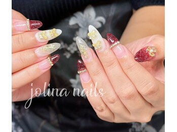ジョリーナ ネイルズ 鶴見(Jolina Nails)/キラキラネイル　付け放題