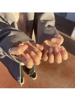 ネイルサロン エーナイン ザ ビッグ豊平店/シンプルネイル