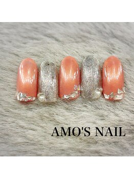 アモズネイル さっぽろ東急百貨店(AMO'S NAIL)/9900円デザイン