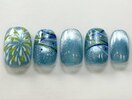 花火ヨーヨー青マグ¥7550